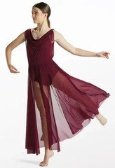 Balera dance costume Adult Small AS Leotard Ballet Aerialist Skating Dress