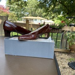 BALLY ARDSLEY Italian leather brown Shoes-9N In Box B001