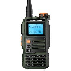Baofeng K63 Tri-band Radio: 6W, 999CH, VHF/UHF/1.25M, 2600mAh, AM/NOAA, Wireless