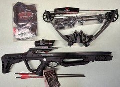 Barnett XP370 Crossbow Package 370 FPS TriggerTech Red Dot NEW Unassembled
