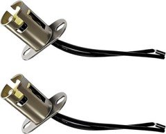 BAY15D 1157 LED Light Bulb Socket Holder with Wire Connector for Car Auto Truck