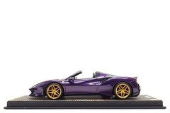 BBR Models 1:18 Ferrari 488 Pista Spider in Viola Hong Kong (#00/34) (defect) BBR Models 1:18 Ferrari 488 Pista Spider in Viola Hong Kong (#00/34) (defect)