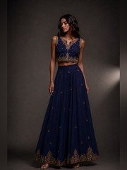 Beaded Embroidered Lehenga Set | Occasion