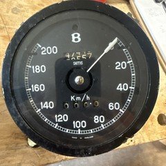 Bentley Speedometer 200 Km/h