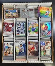 This is a picture showing 3200 ct Box Baseball ALL INSERTS! Huge Lot Rare 90's New Stars Invest Sets Hot