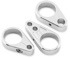 Bikers Choice 061103 Clutch Cable Clamp - 1-1/8in. - Plain