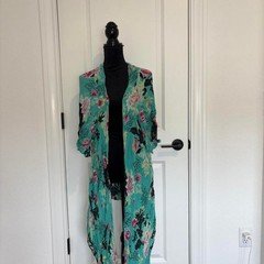Billabong Women's Floral Duster