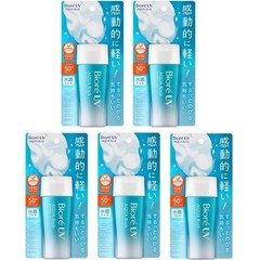 Biore Sunscreen UV Aqua Rich Water Gel SPF50+ PA++++ 2.36floz(70ml) Pack Of 5