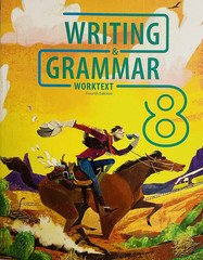 BJU Press Writing and Grammar 8 Student Worktext 4th Ed Paperback Homeschool