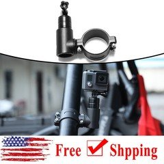 Black Accessories Roll Cage Go Pro Camera Bracket Mount For Polaris Honda Can Am