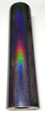 Black Glitter Film Sign Plotter Vinyl Film