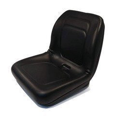 Black Vinyl Seat LGT100BL Fits John Deere Skid Steer Loaders 320 318 332 326 328
