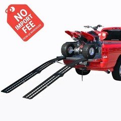 Black Widow BW-9412-2 Aluminum 8' Arched Folding ATV Ramps