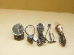 Blitz 60mm Electronic Warning Boost Turbo Gauge Genuine Rare Red