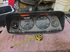 BMW E12 530i 528i Speedometer Tachometer Gauge Cluster VDO Parts Core #1