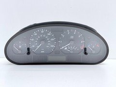 BMW E46 Coupe Cabrio Manual Instrument Cluster Speedometer 6985671 #120