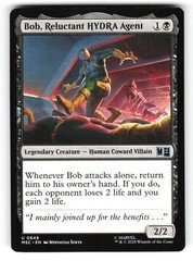 Bob, Reluctant HYDRA Agent #649 (NM) (Non-Foil) (U) (MSC) Magic MTG