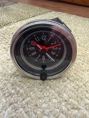 Borg Instruments Analog 12Volt Dash Clock 3 Inch Diameter