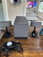 Bose Companion 5 Multimedia Speaker System 2.1 w/ Subwoofer & Control Pod Tested