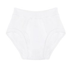 Boys Briefs 3 Per Pack White 100% Cotton