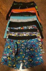 Boys Underwear Size 14-16 Ten Pair