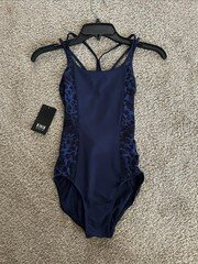 Brand New Navy BLOCH Dancewear  Petite