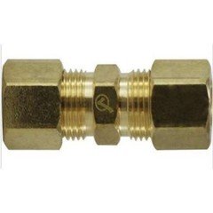 Brass 18064LF 1/4" Compression Union Lead-Free