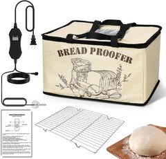 Bread Proofer with Heater, Electric Dough Proofing Box with Temperature Control