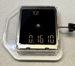 Breitling Aerospace Movement ETA E10.351 Analog Digital Chronograph Alarm.