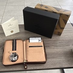 Bremont ALT1-GMT Automatic Chronograph GMT Black Dial Fabric Strap Box Papers