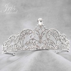 Bridal Princess Austrian Crystal Rhinestone Wedding Tiara Crown  Pageant 7335