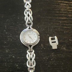 Brighton Stratford Women’s Analog Quartz Silver Bracelet White Dial Seconds