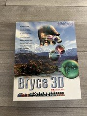 Bryce 3D 3.0 Software IT Moves CD-ROM MetaCreations CIB Complete 