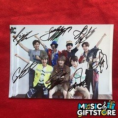 BTS Jung Kook V JIN JIMIN RM SUGA J-Hope Autographed Group Photo 4*6 2025A #MUGS