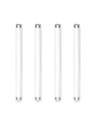 Bug Zapper Replacement Bulb Light Tube 10W for 20W Electronic 4 Pack, White