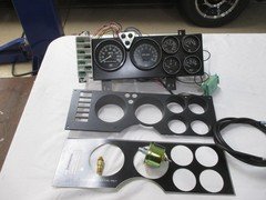 Buick Grand National GNX gauges with all gauges wired