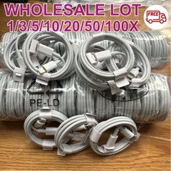 Bulk Lot 20W PD Fast Charger Cable Type-C 3/6FT For iPhone 12/13/14/iPad/XR Cord