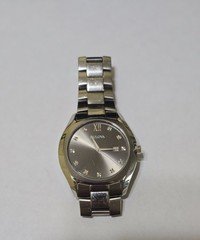 Bulova Diamonds Collection Mens Stainless Steel Watch 96D122