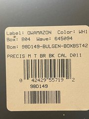 Bulova Precisionist 262 kHz Quartz Sport Watch Black Dial Two-Tone Bracelet Date