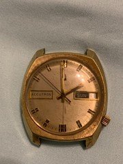 bulova vintage accutron watch face, N6