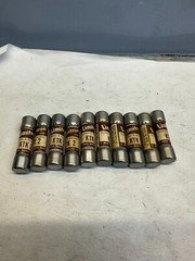 BUSSMANN KTK-2 (LOT OF 10) 2A/600V NOS TEST GOOD FREE SHIPPING