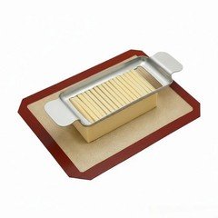 Butter Slicer Cutter,Cheese Cutters for Block Cheese, Standard, Silver