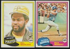 BUY 1, GET 1 FREE 1981 TOPPS BASEBALL YOU PICK #601 - #726 NMMT ** FREE SHIP **