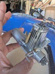 Cameron Rodzy Thimble drome engine with original fuel tank