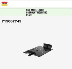 Can-Am Defender UTV  Pro Mount Mounting Plate for Plow- 715077745