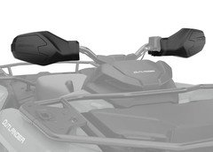 Can Am OEM Handguards, Full Wrap Black B-160 Outlander 500-1000  ATV 715005361