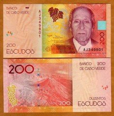Cape Verde, 200 Escudos, 2019 (2021), P-New, UNC redesigned on paper