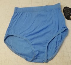 Capezio Dance Briefs Gymnastics Style 111 Adult Size S Light Blue Nylon NOS 5141
