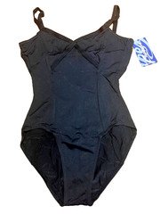 Capezio X-Front Leotard Bodysuit Cross Front Camisole Adjustable New Nwt Women L
