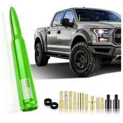 Car Bullet Antenna,Truck Exterior Decoration f, New Upgrade Green-U.S. Flag 